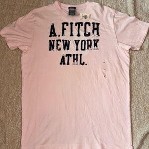 Abercrombie & Fitch Pink Short Sleeve Tee